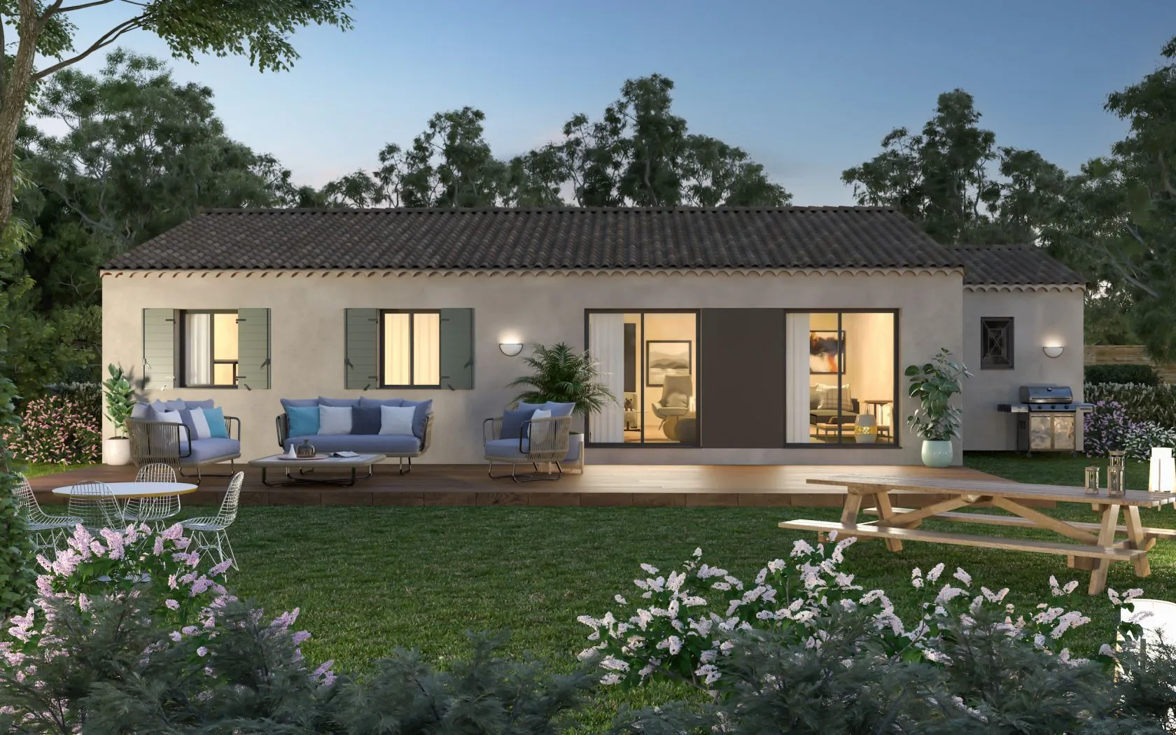 Maison neuve 105 m² à Cornillon-Confoux (13250)