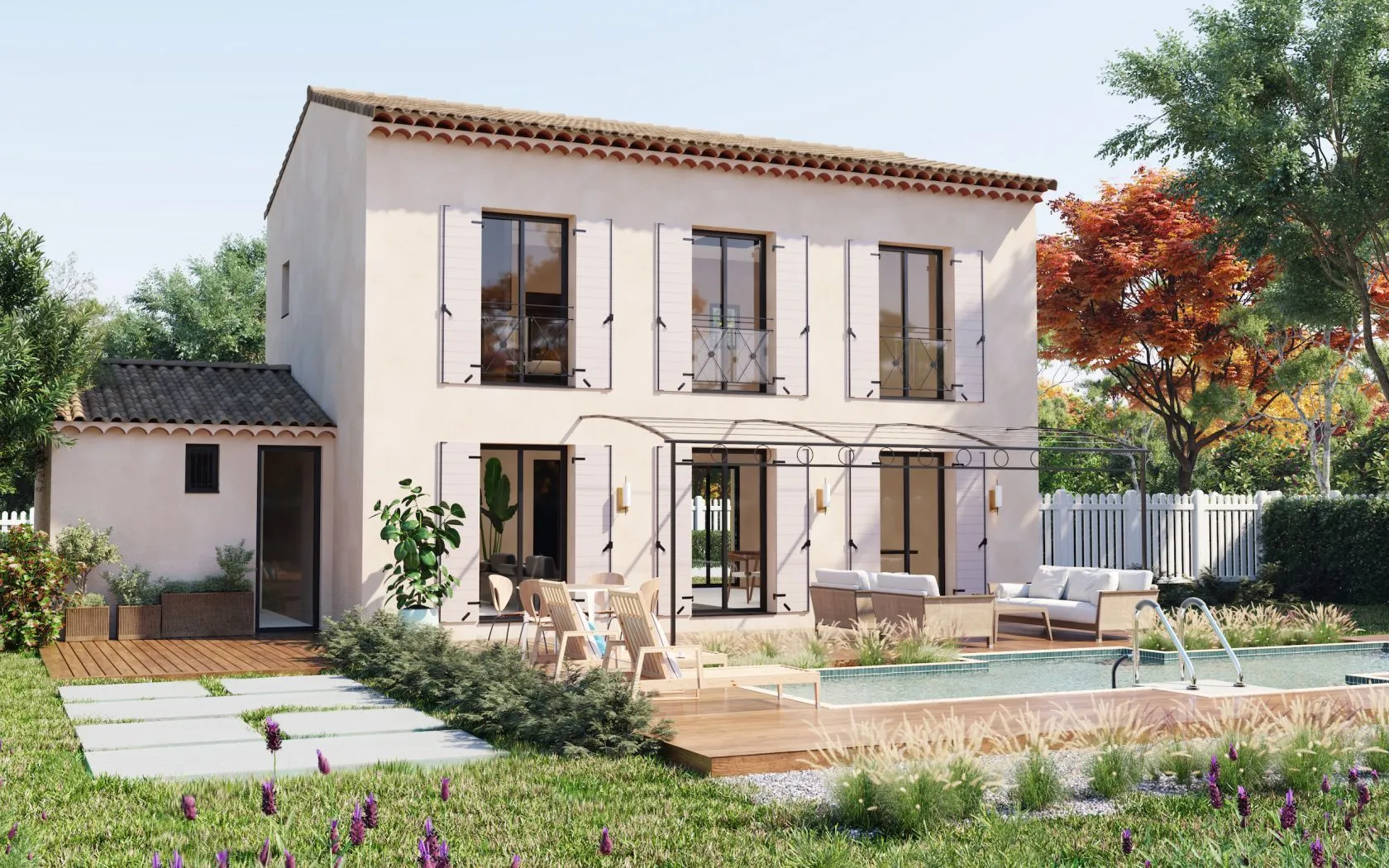 Maison neuve à Pierrevert