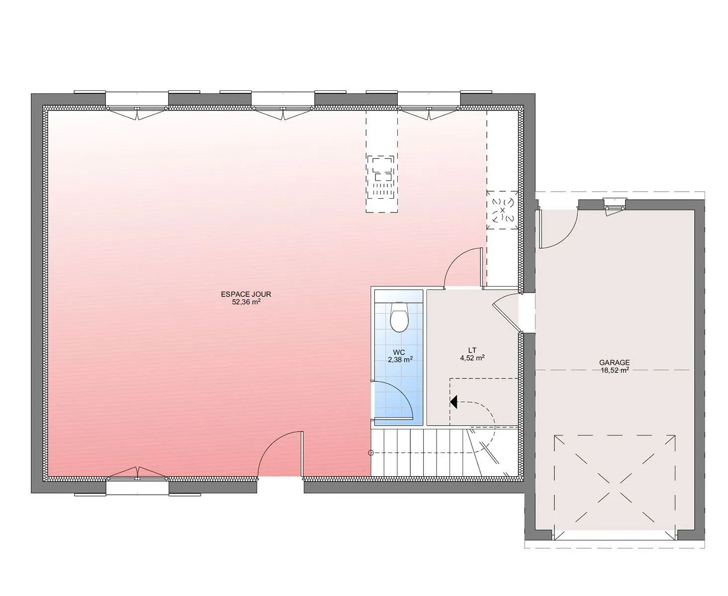 Maison neuve 120 m² à Marseille (13012)