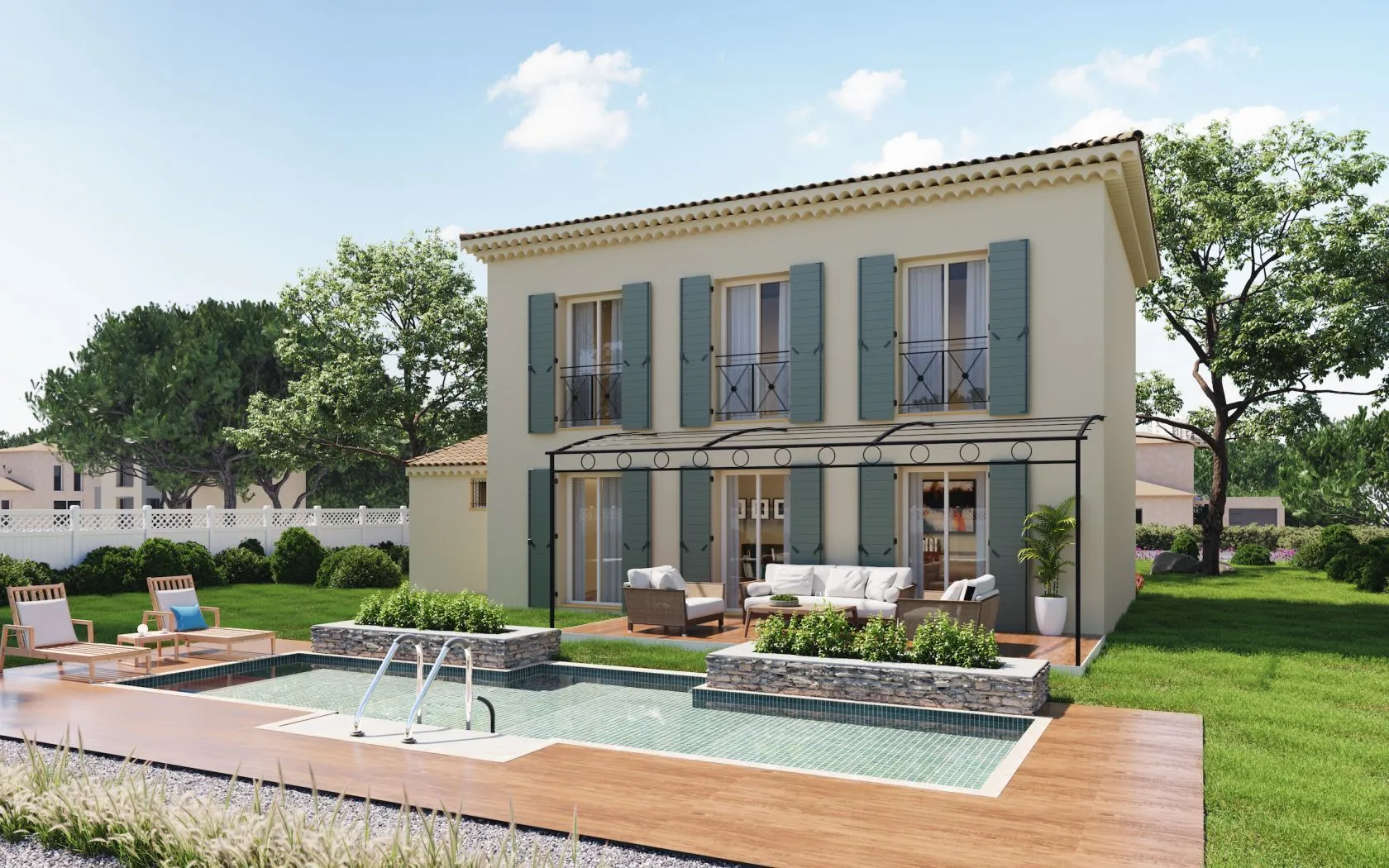 Maison neuve 95 m² à Carnoules (83660)