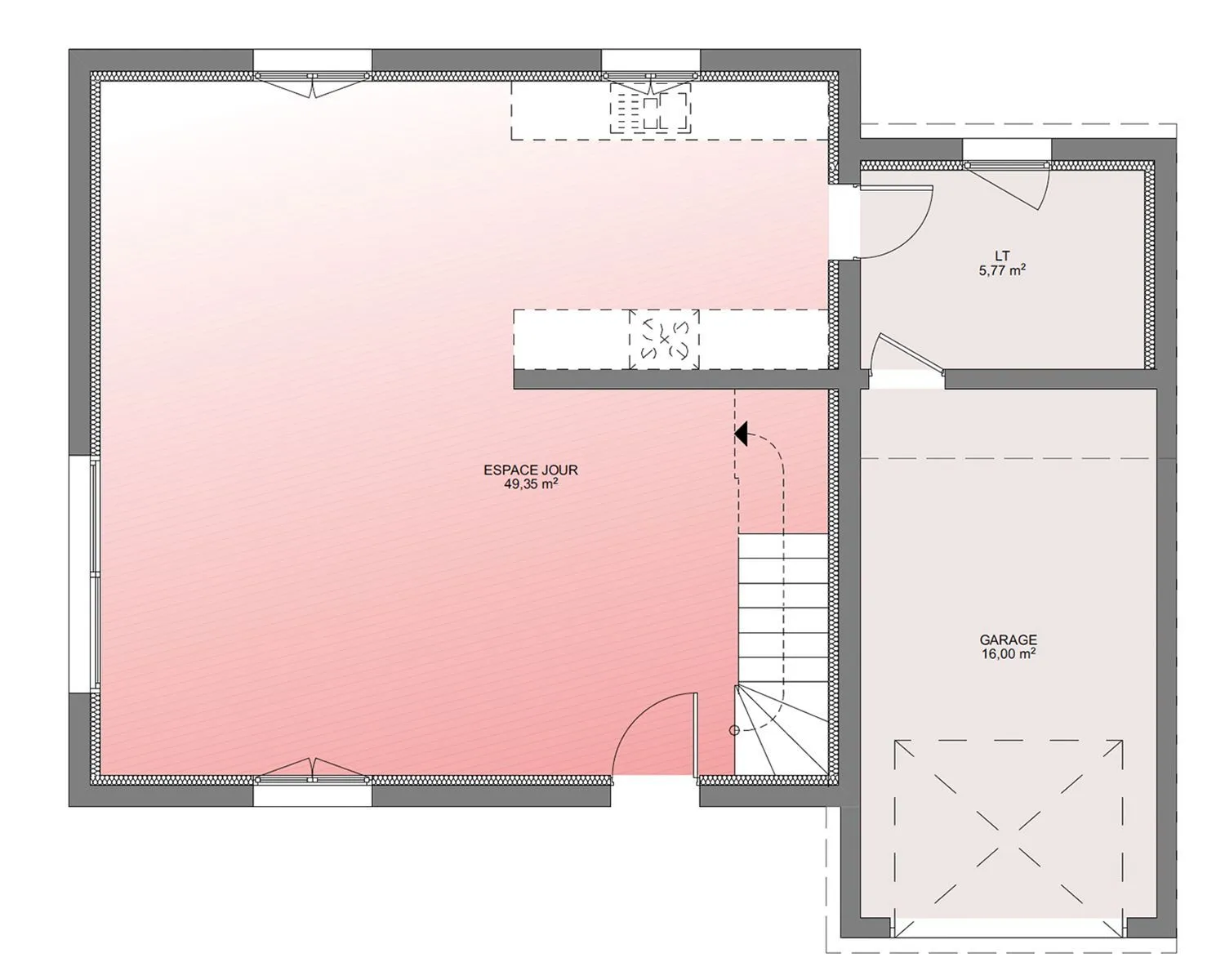 Maison neuve 105 m² à Marseille (13013)