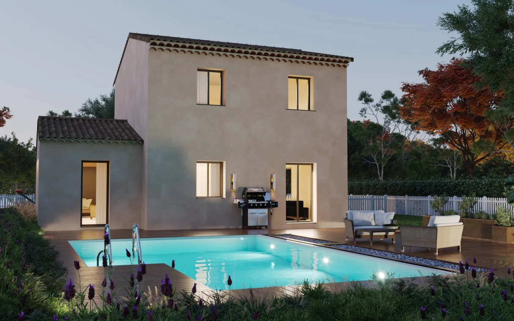 Maison neuve 95 m² à Plan-d'Aups-Sainte-Baume (83640)