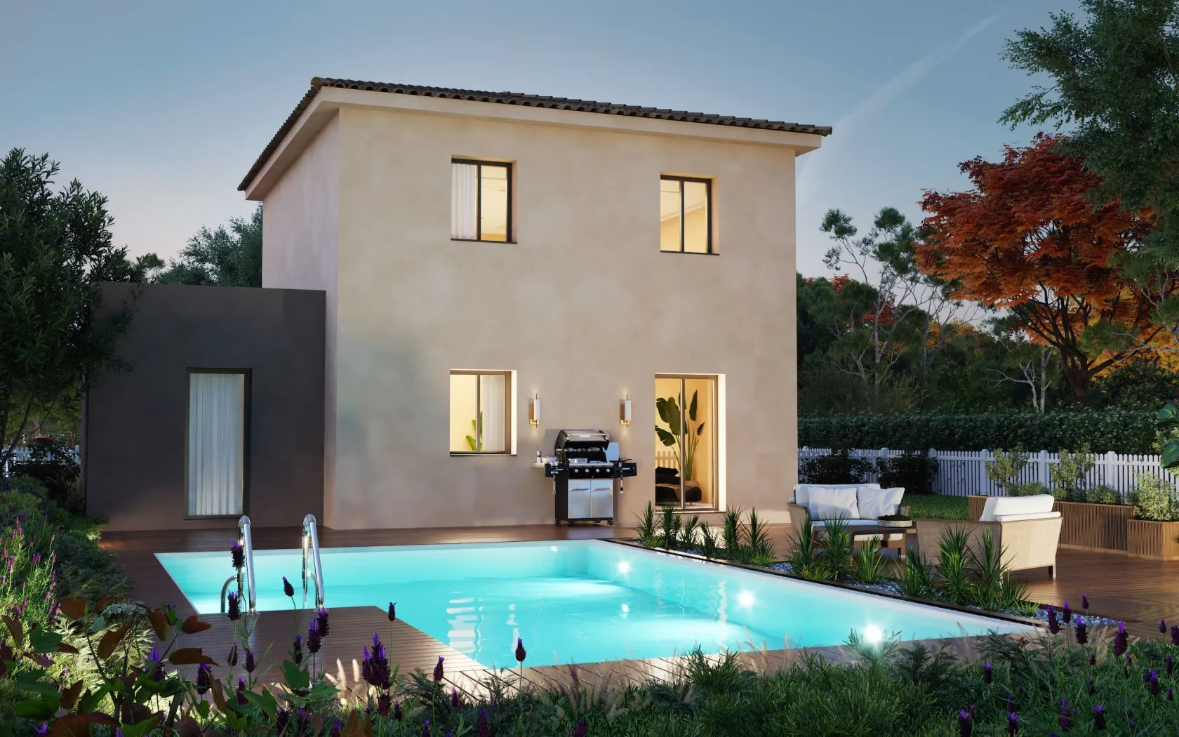 Maison neuve 95 m² à Plan-d'Aups-Sainte-Baume (83640)