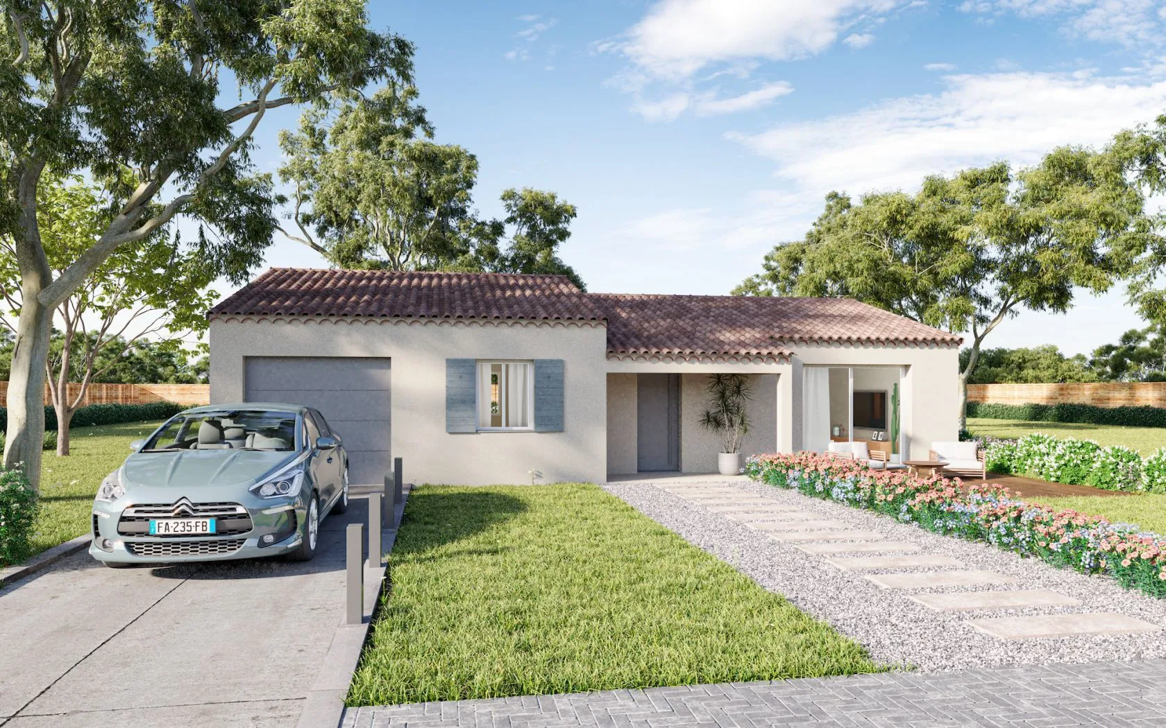 Maison neuve à Manosque