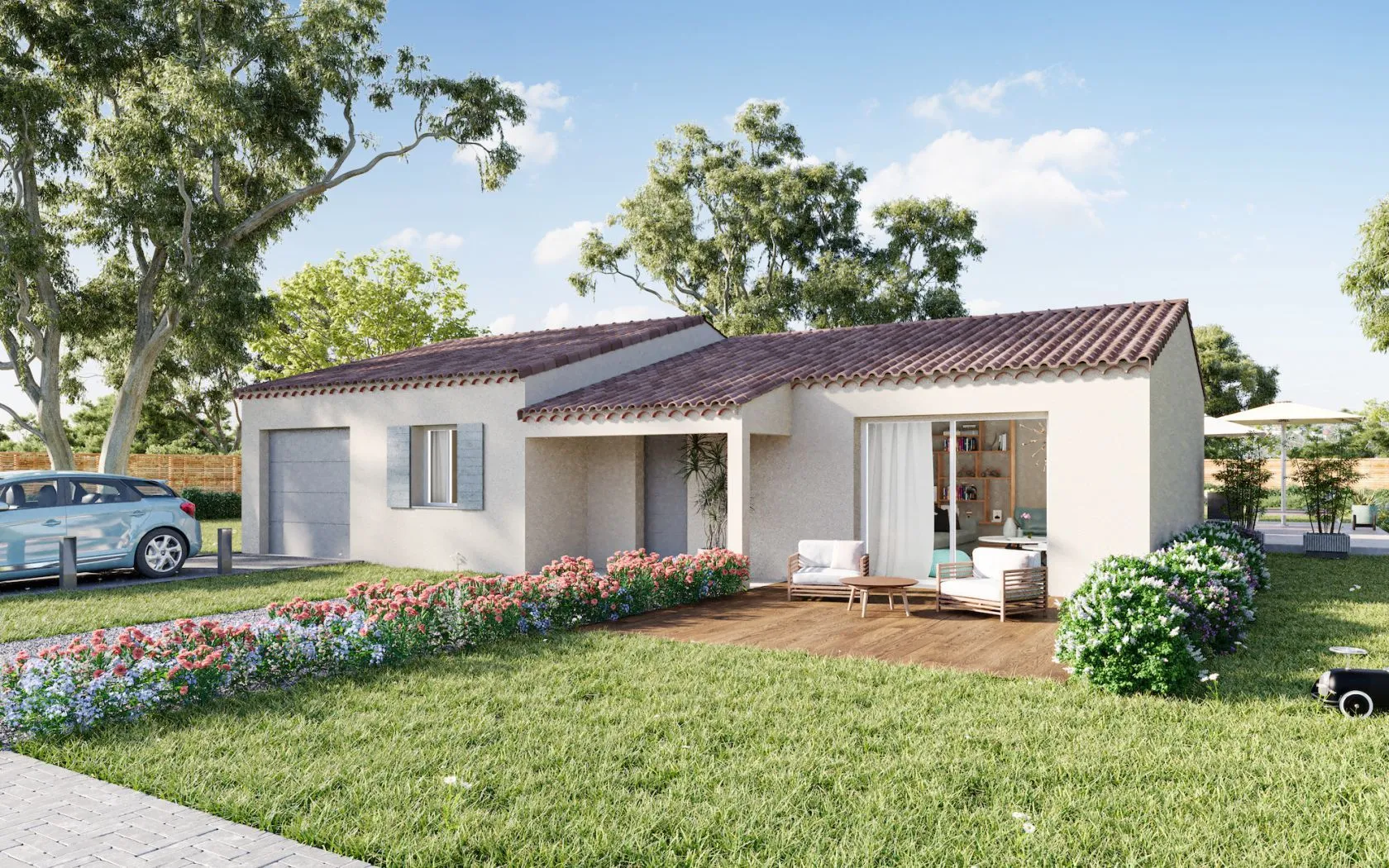 Maison neuve 85 m² à Peyrolles-en-Provence (13860)
