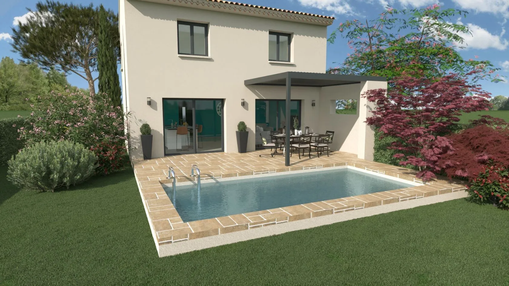 Maison neuve 100 m² à Fréjus (83600)