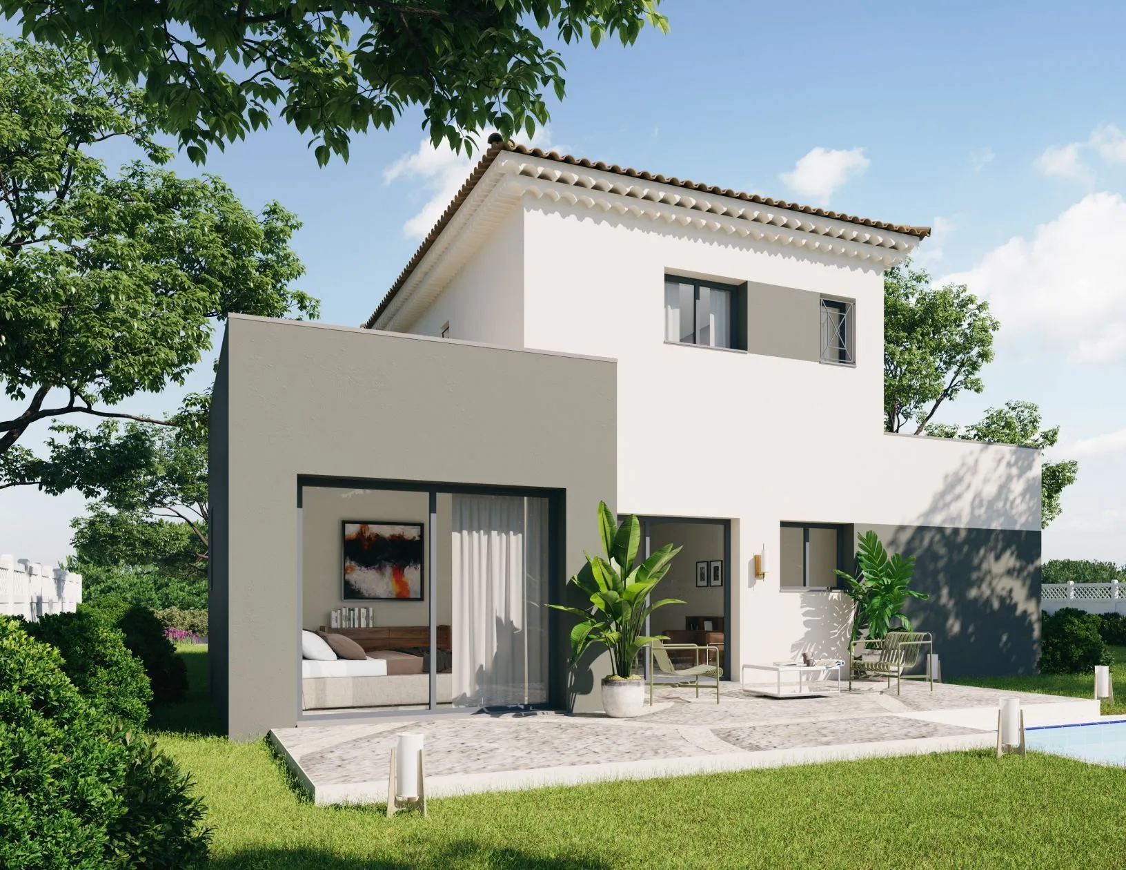 Maison neuve 82 m² à Cabriès (13480)