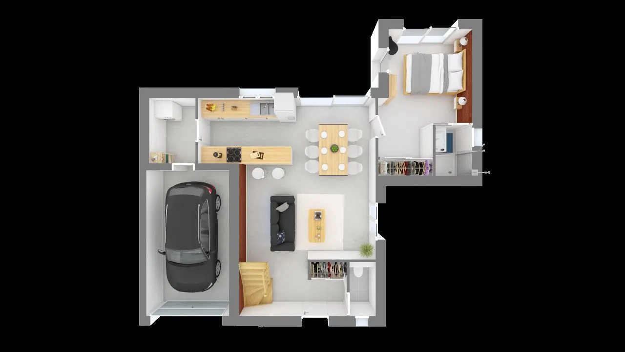 Maison neuve 82 m² à Cabriès (13480)