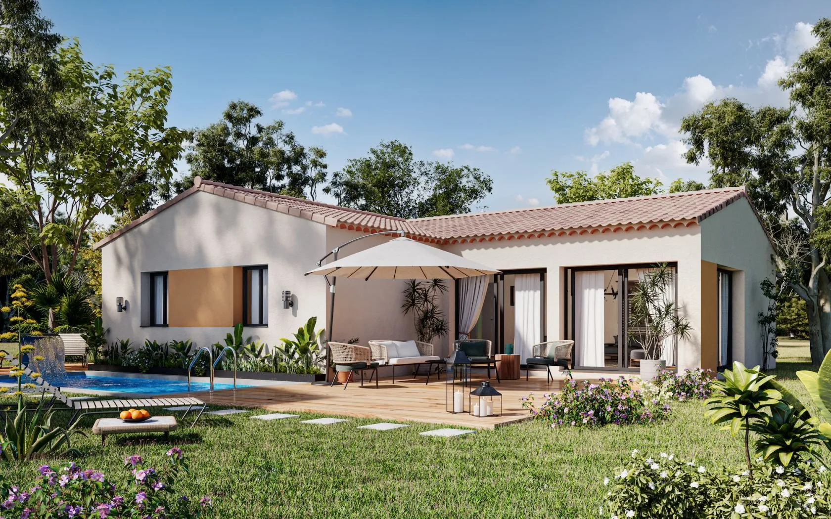 Maison neuve 90 m² au Brusquet (04420)