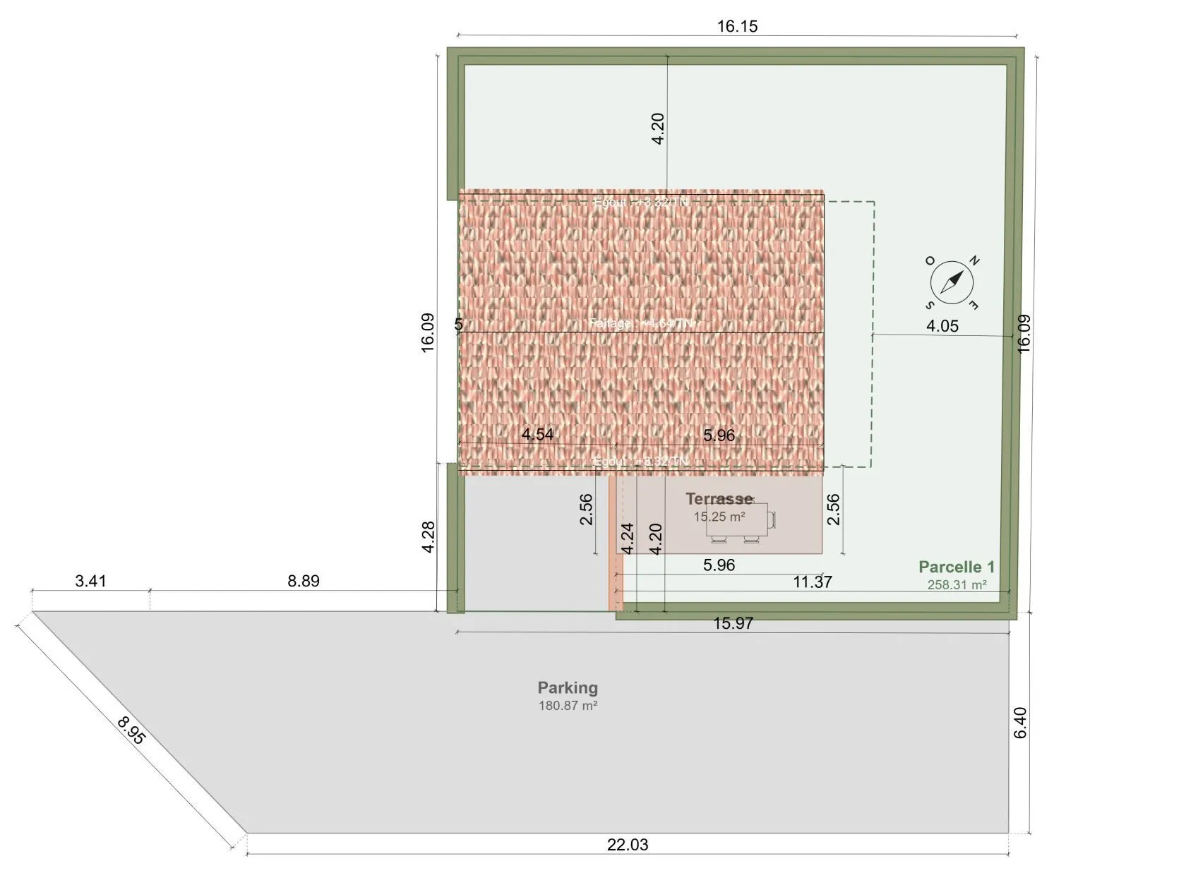 Maison neuve 67 m² à Manosque (04100)