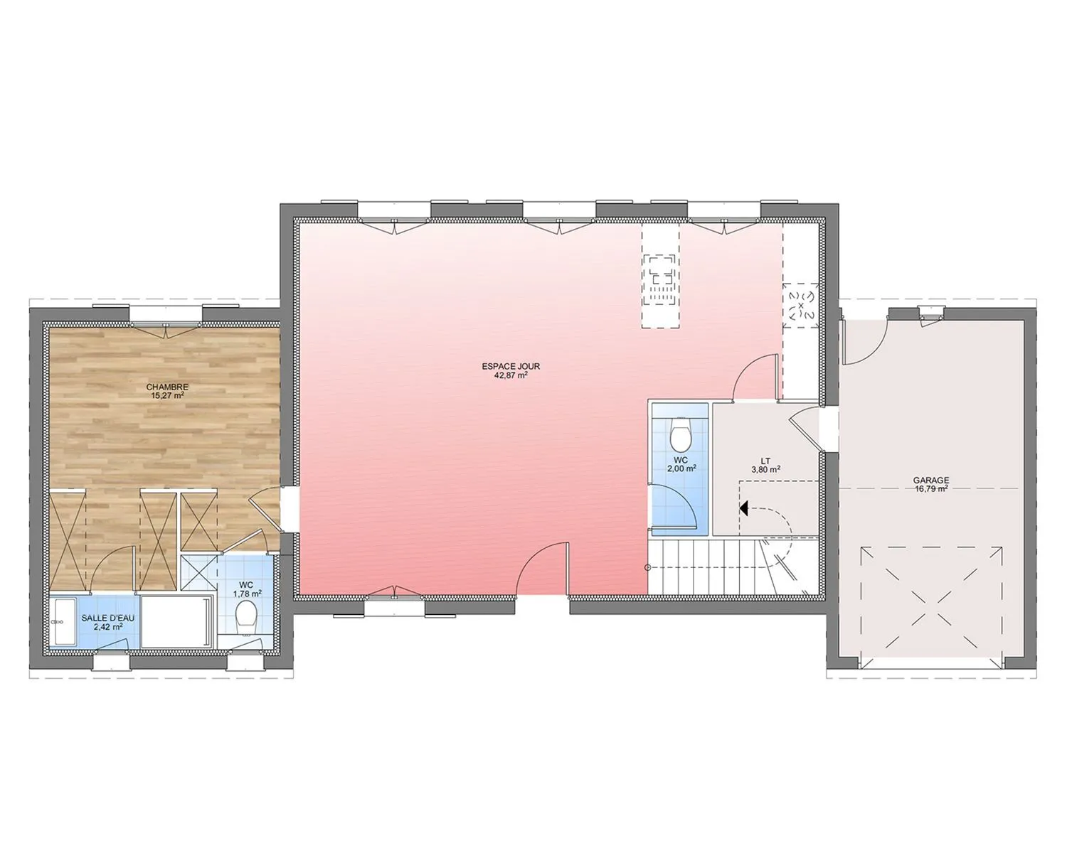Clea 4ch115 — modèle de maison