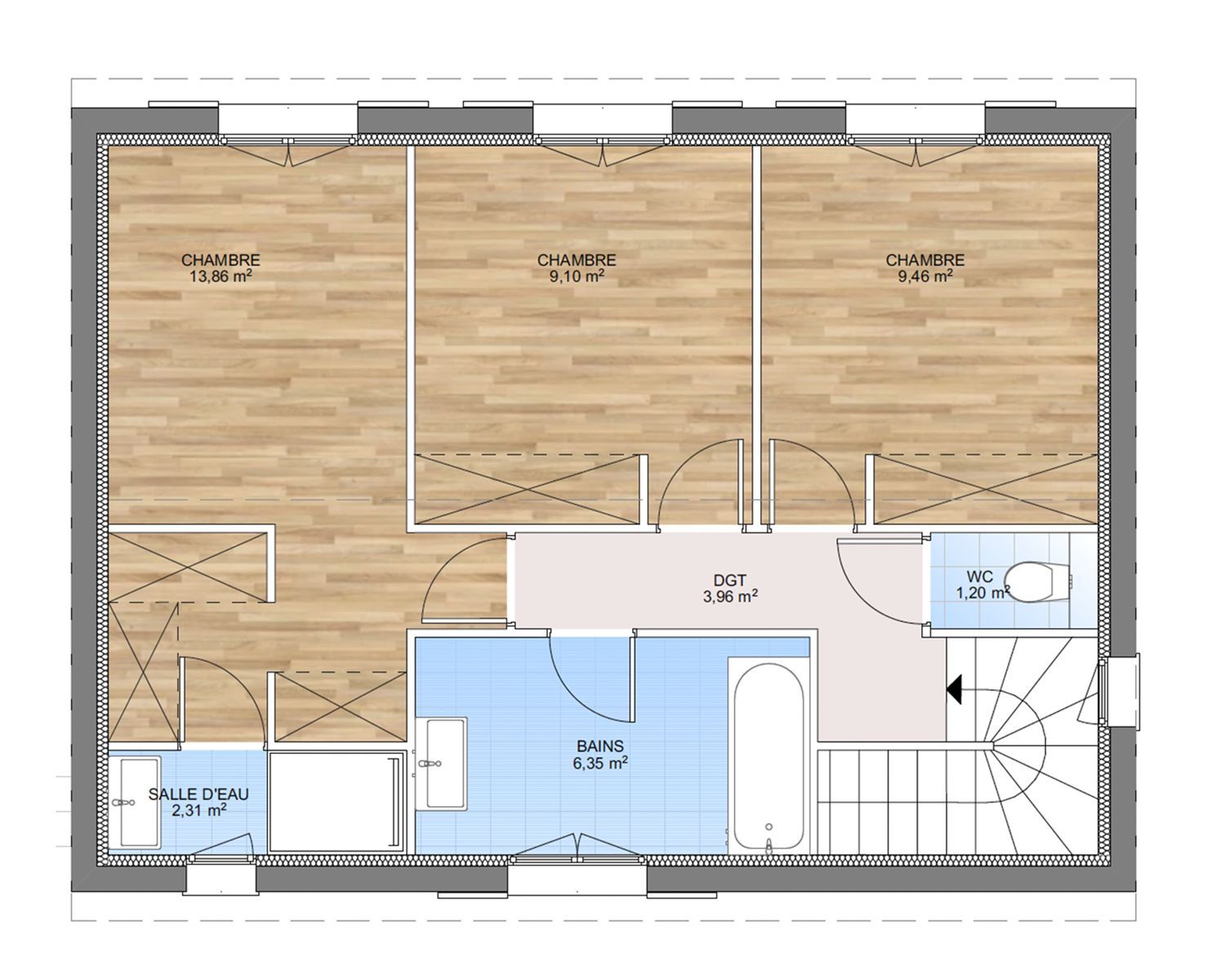 Maison neuve 115 m² à Digne-les-Bains (04000)