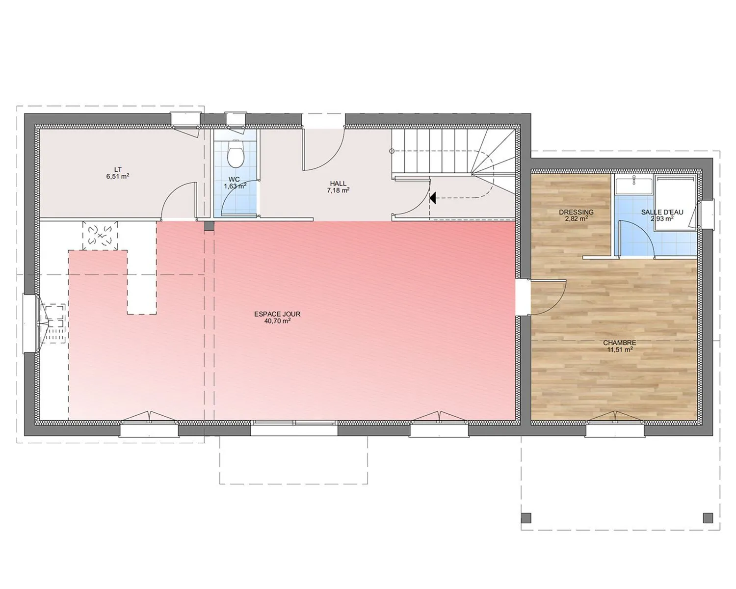 Maison neuve 105 m² à Lazer (05300)