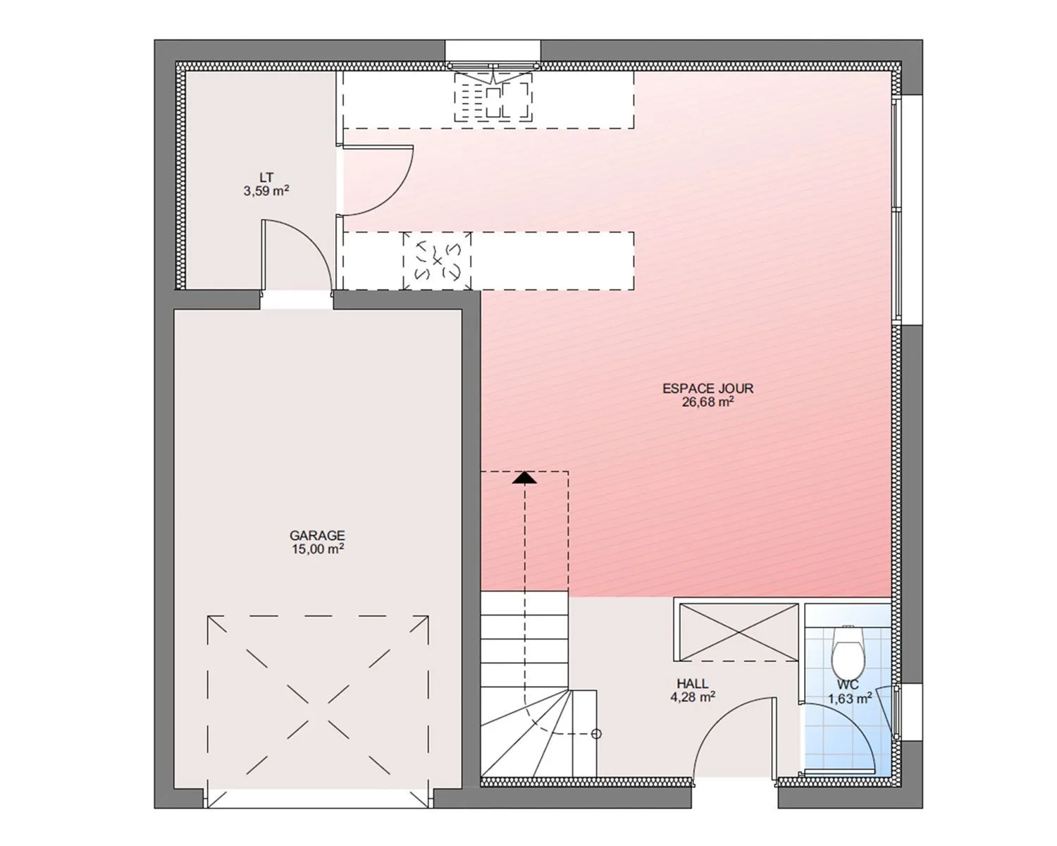 Maison neuve 86 m² à Peyruis (04310)