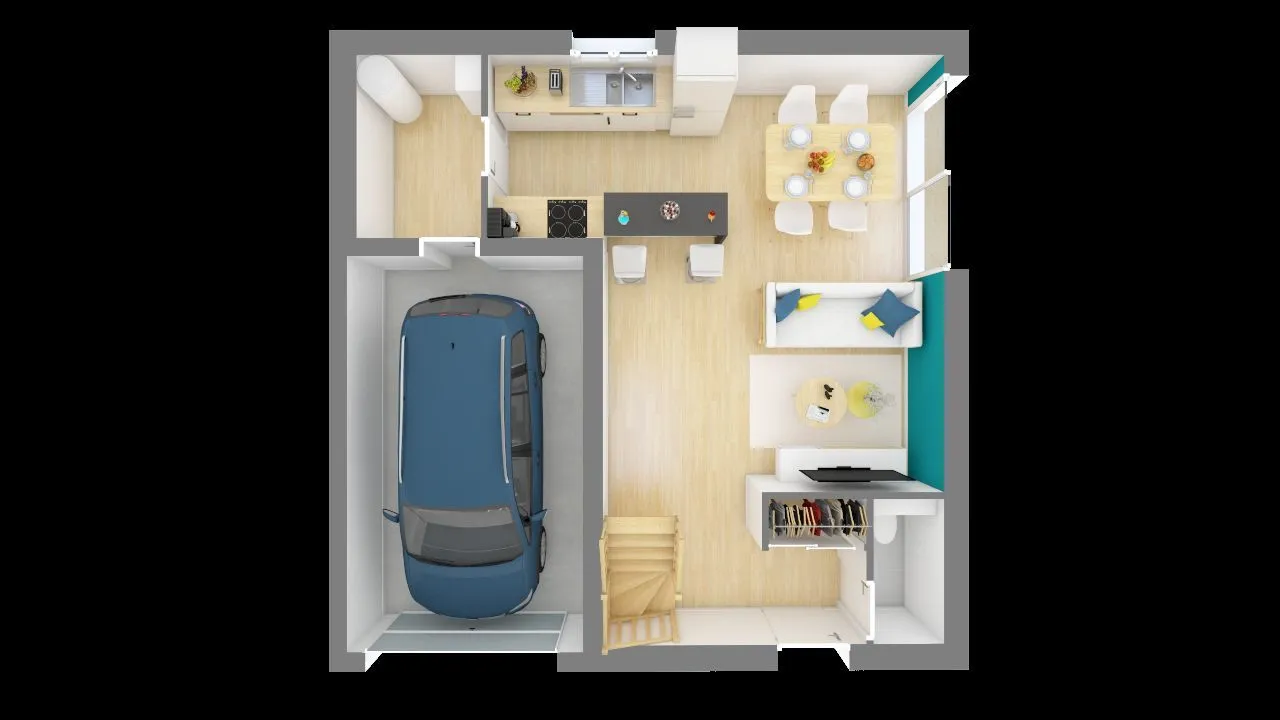 Maison neuve 86 m² à Peyruis (04310)
