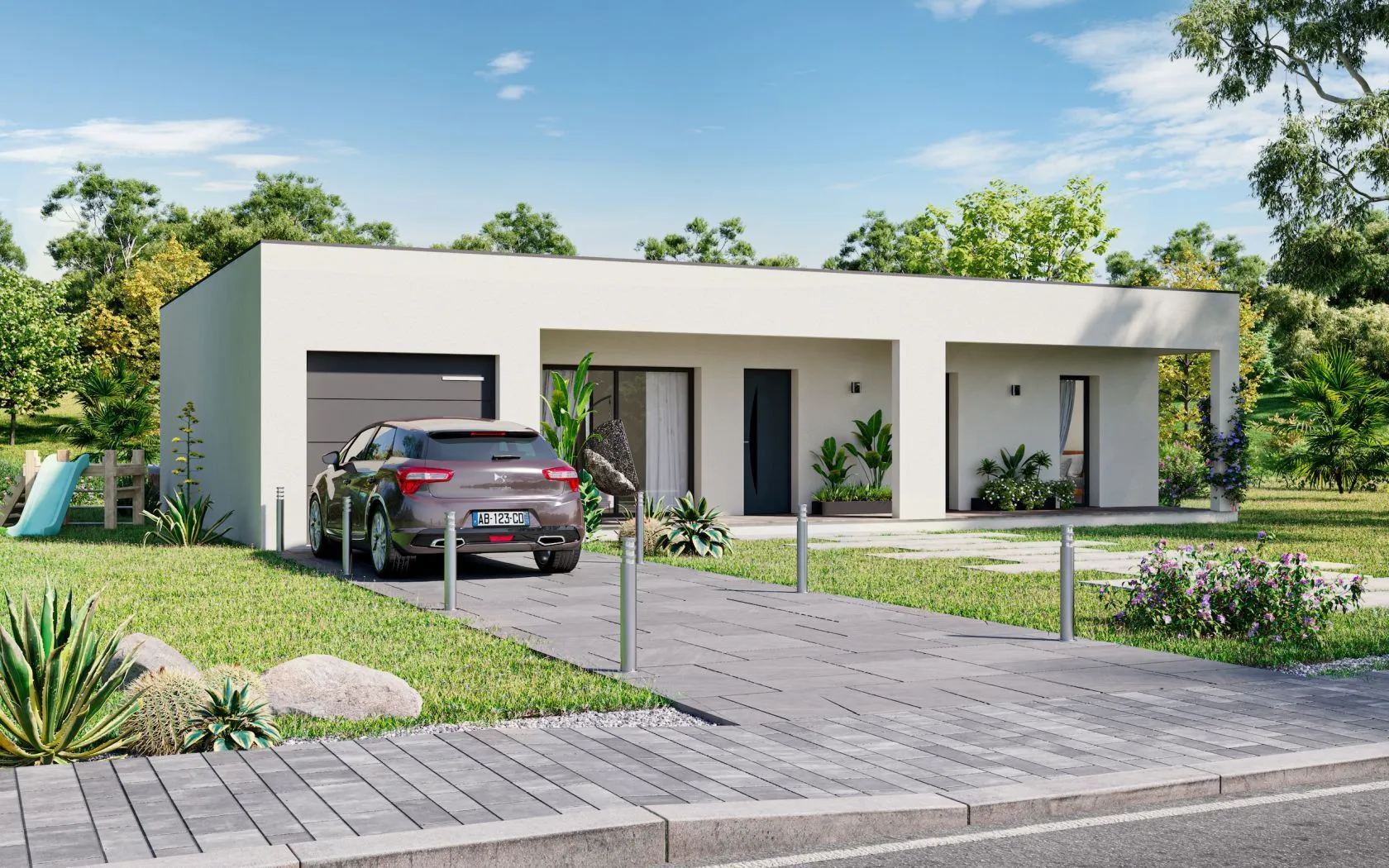 Maison neuve 85 m² à Alleins (13980)