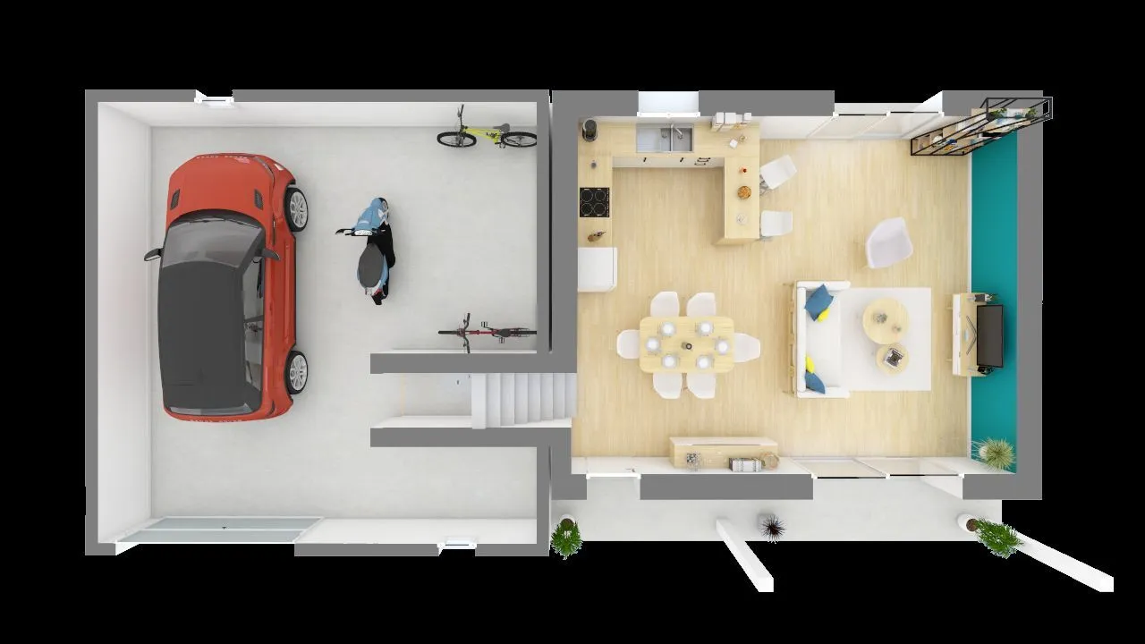Maison neuve 95 m² à La Brillanne (04700)