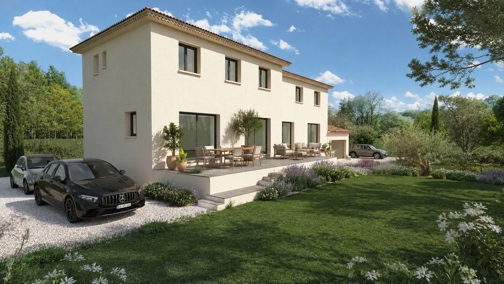 Maison neuve 90 m² à Luynes (13080)