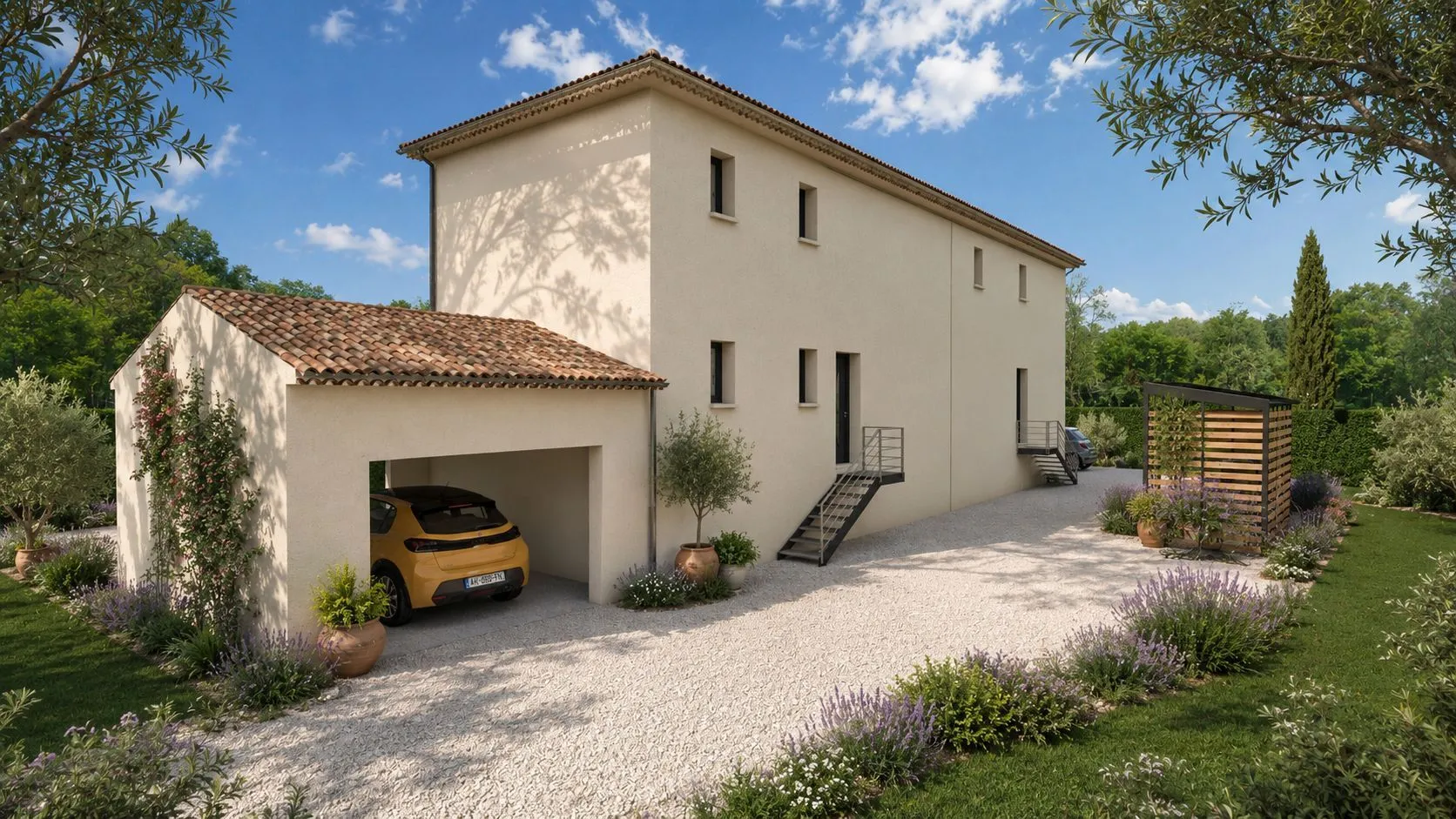 Maison neuve 90 m² à Luynes (13080)