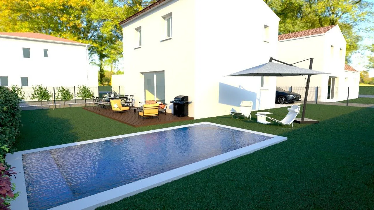 Maison neuve 95 m² à Berre-l'Étang (13130)