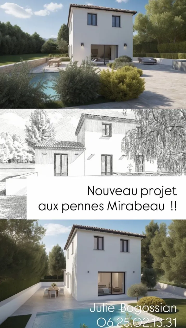 Maison neuve 101 m² à Pennes-Mirabeau (13170)