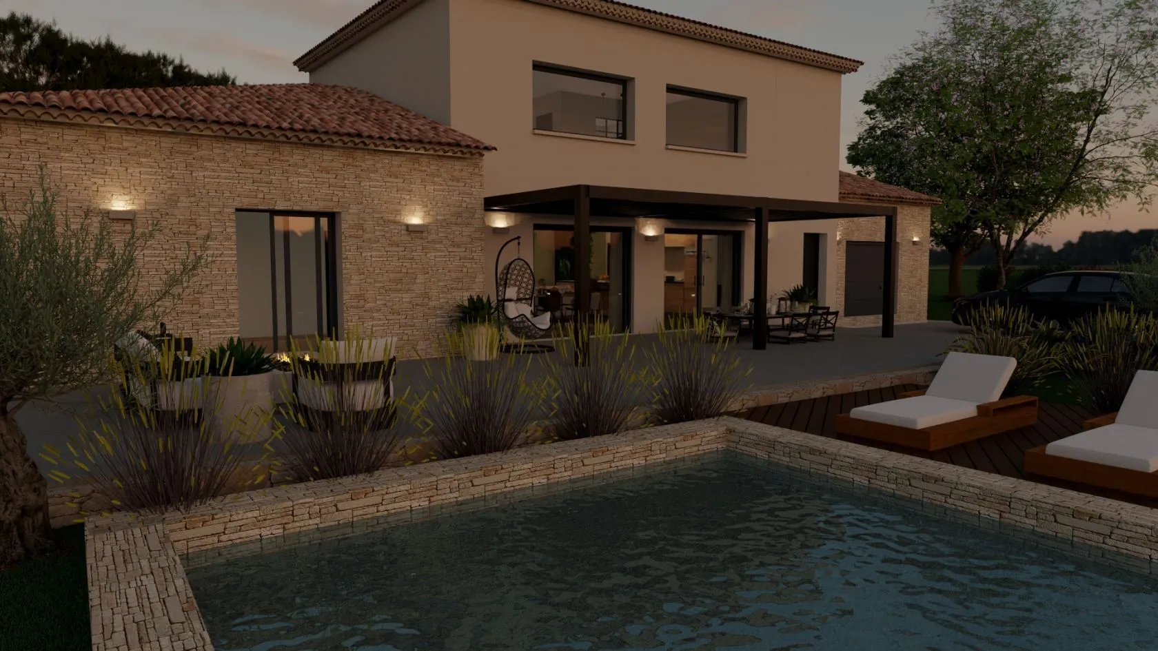 Maison neuve 150 m² à Villeneuve (04180)