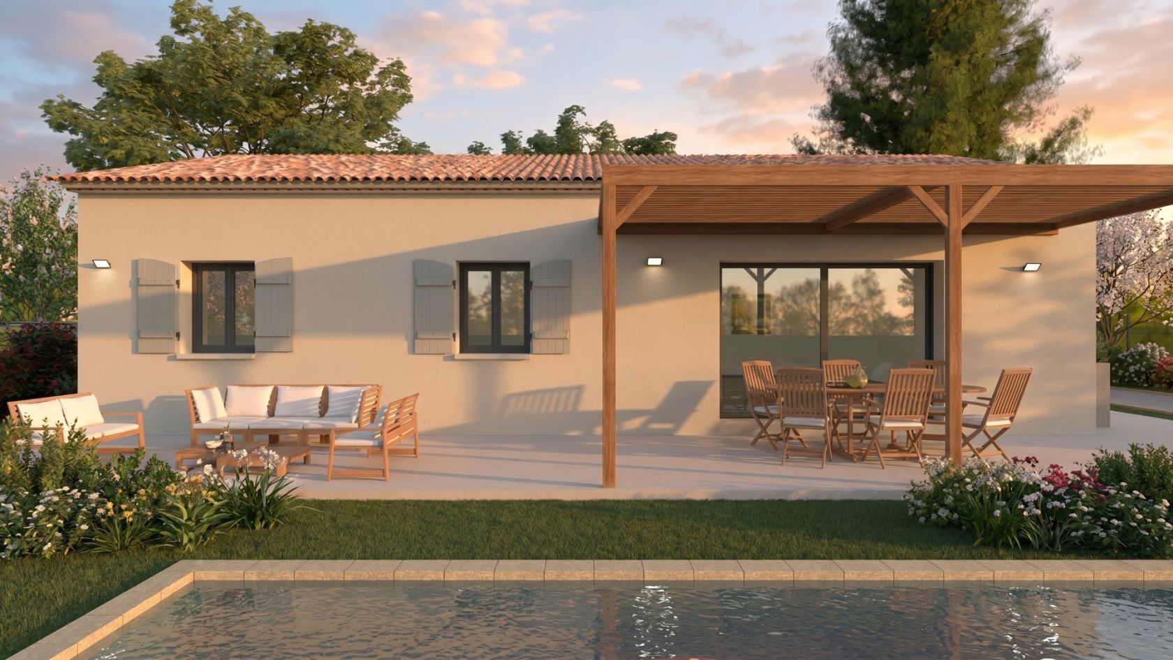 Maison neuve 100 m² à Lauris (84360)
