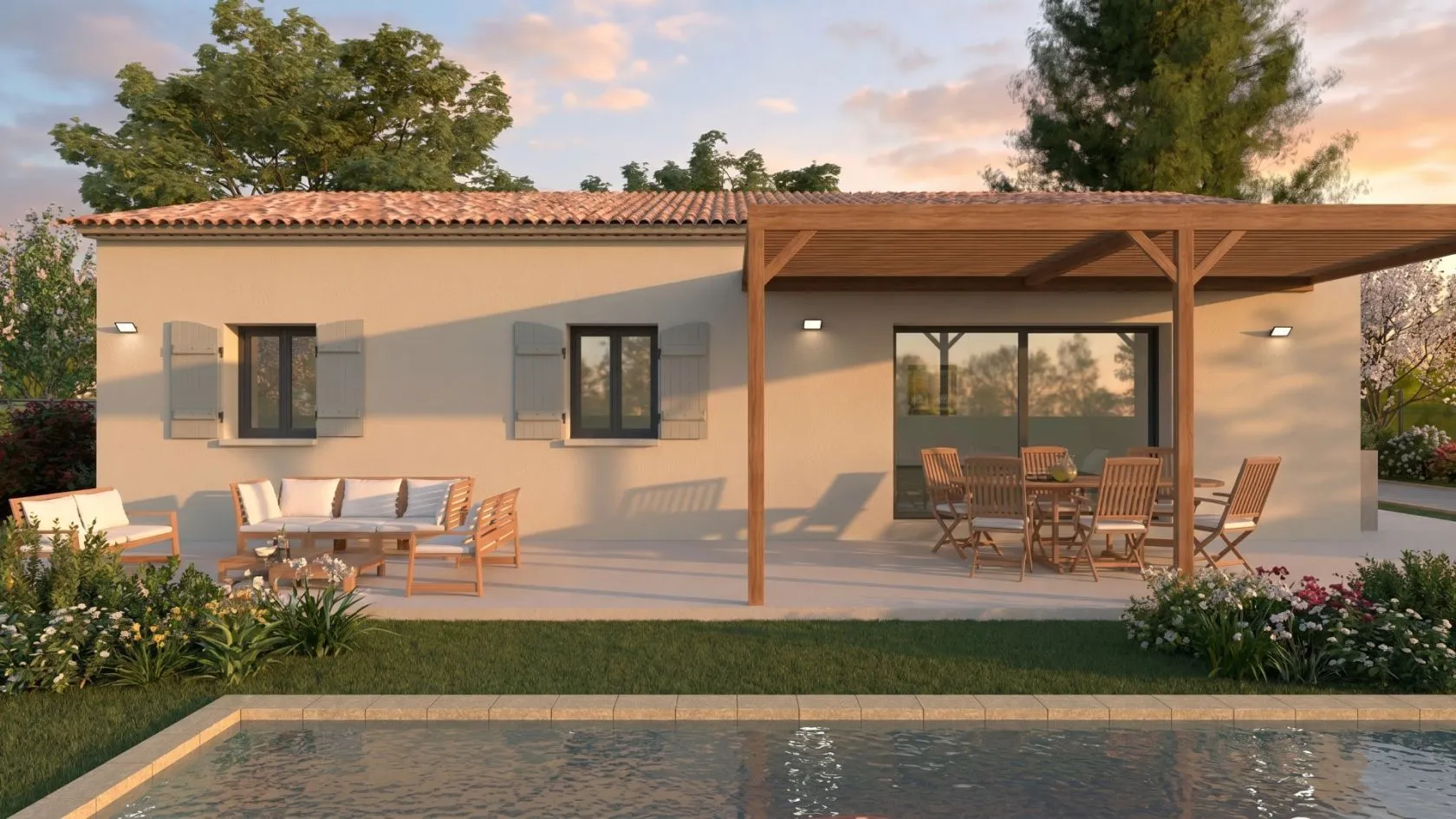 Maison neuve à Lauris