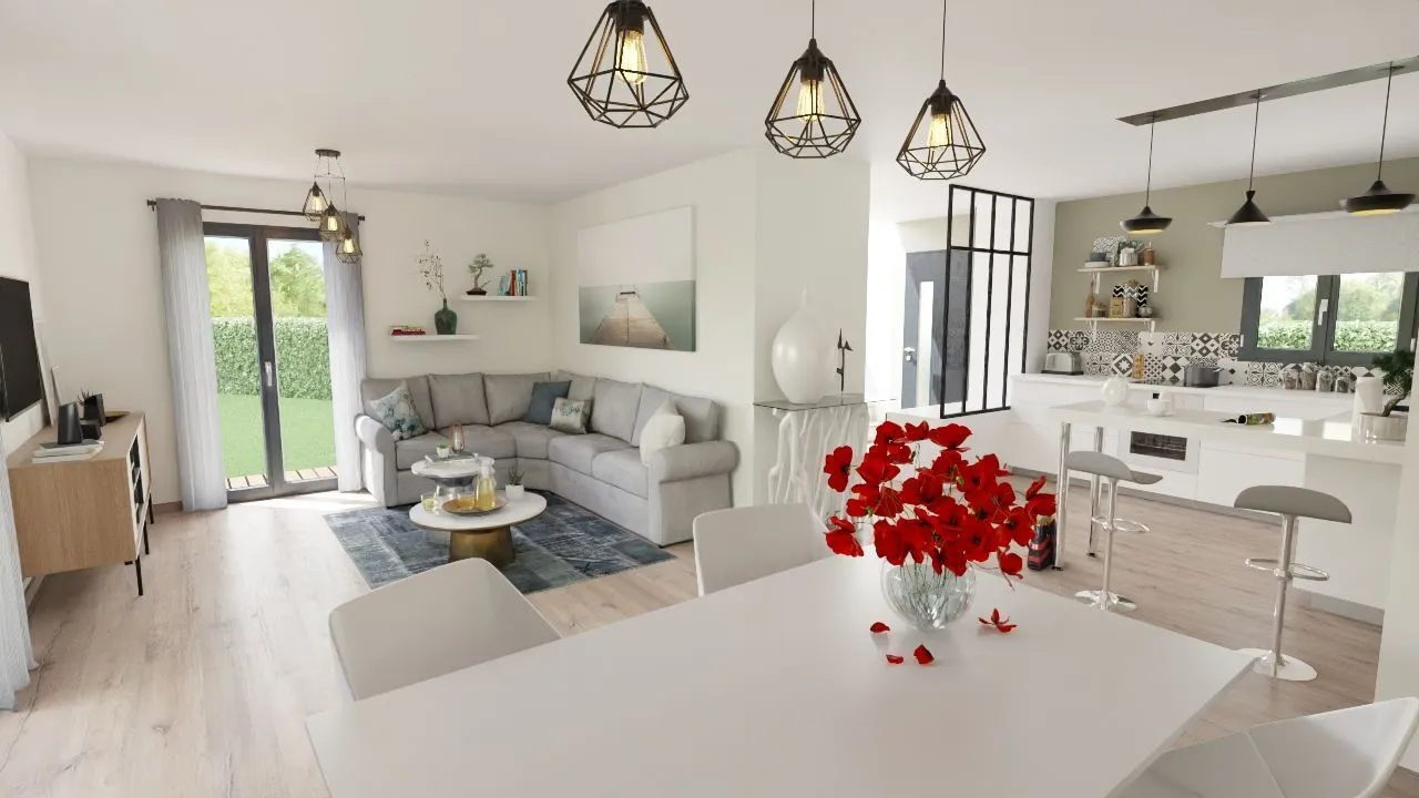 Maison neuve 102 m² au Puy-Sainte-Réparade (13610)