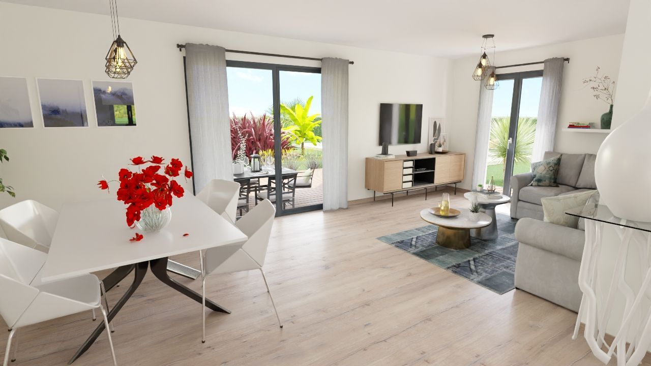 Maison neuve 102 m² au Puy-Sainte-Réparade (13610)