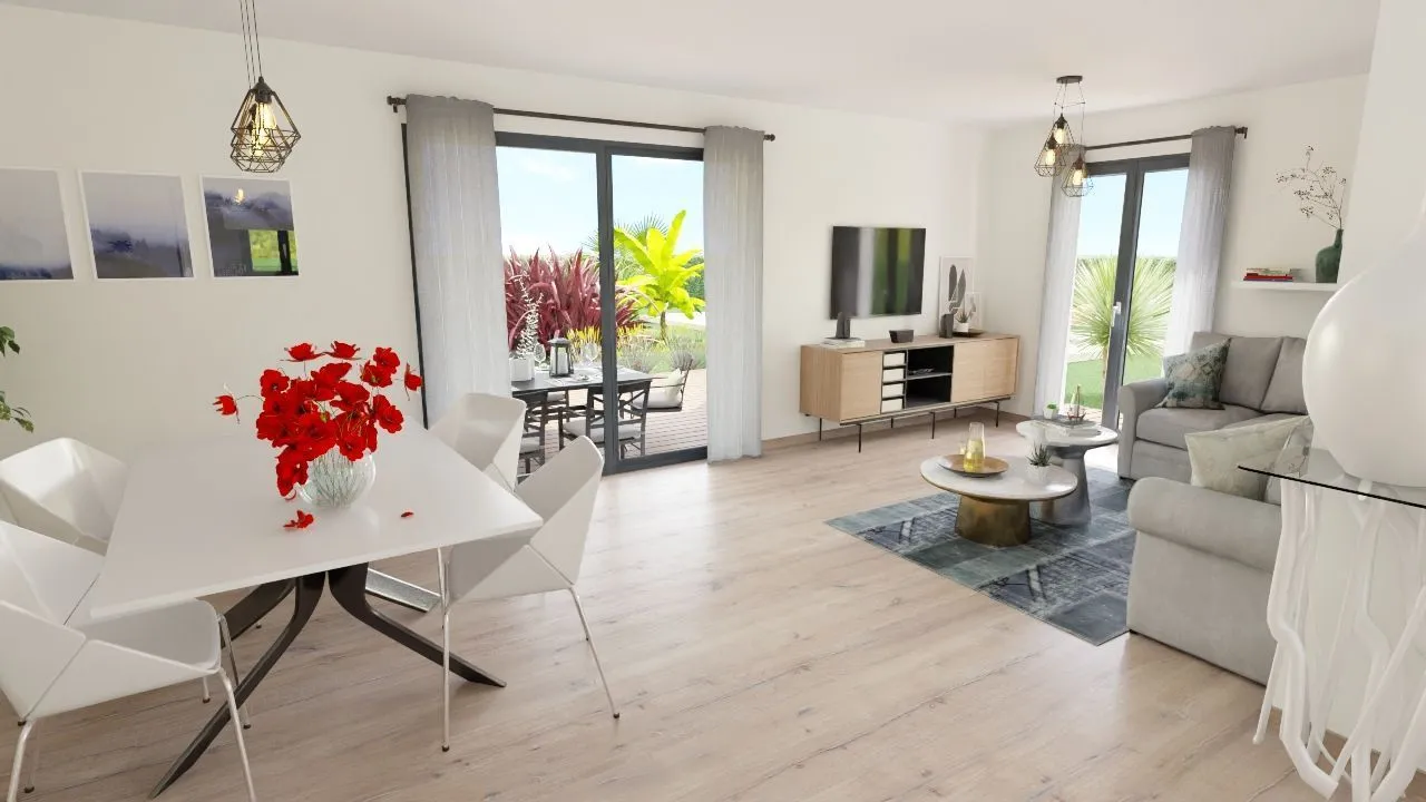 Maison neuve 102 m² au Puy-Sainte-Réparade (13610)