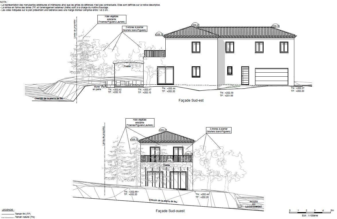 Maison neuve 134 m² à Aix-en-Provence (13100)