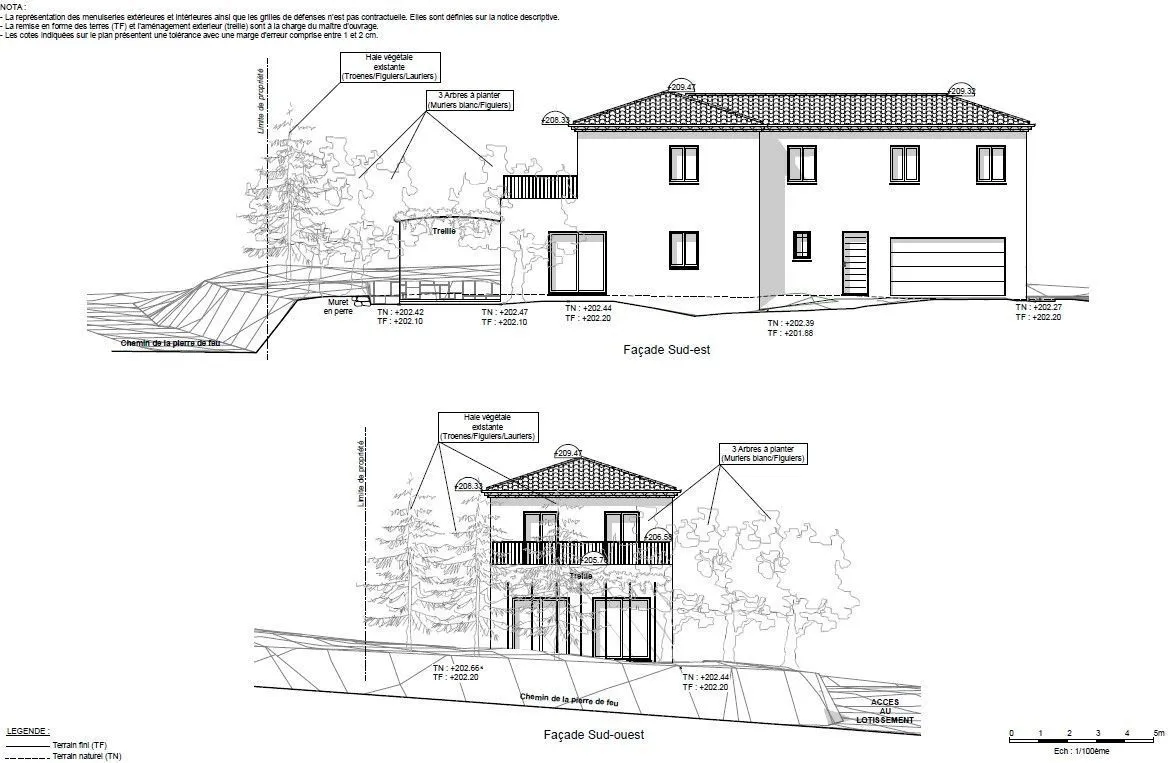 Maison neuve 134 m² à Aix-en-Provence (13100)