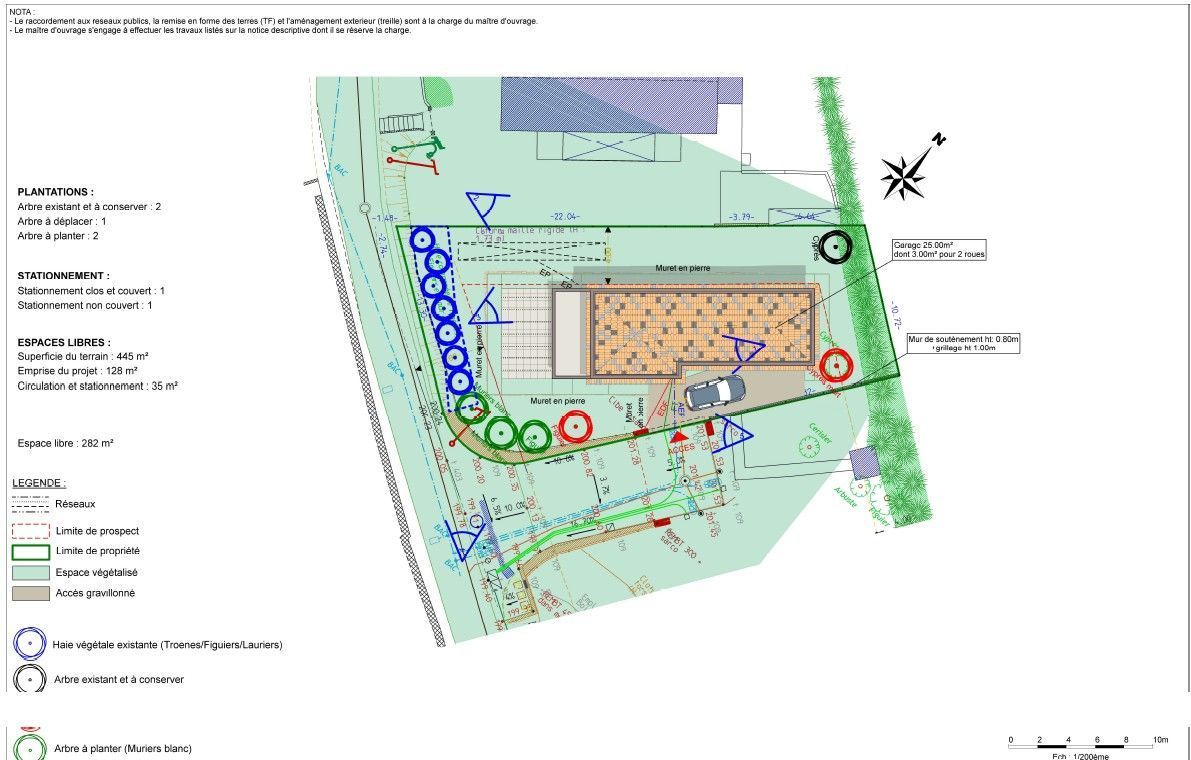 Maison neuve 134 m² à Aix-en-Provence (13100)