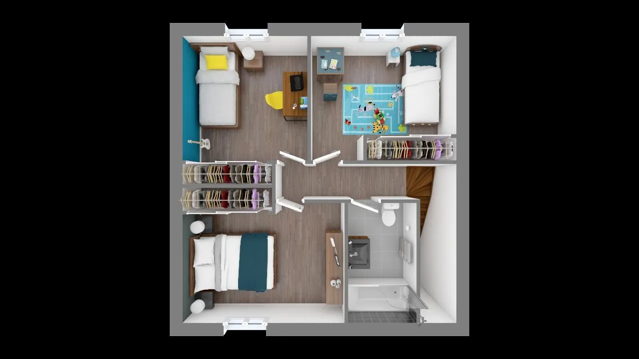 Maison neuve 95 m² à Plan-d'Aups-Sainte-Baume (83640)