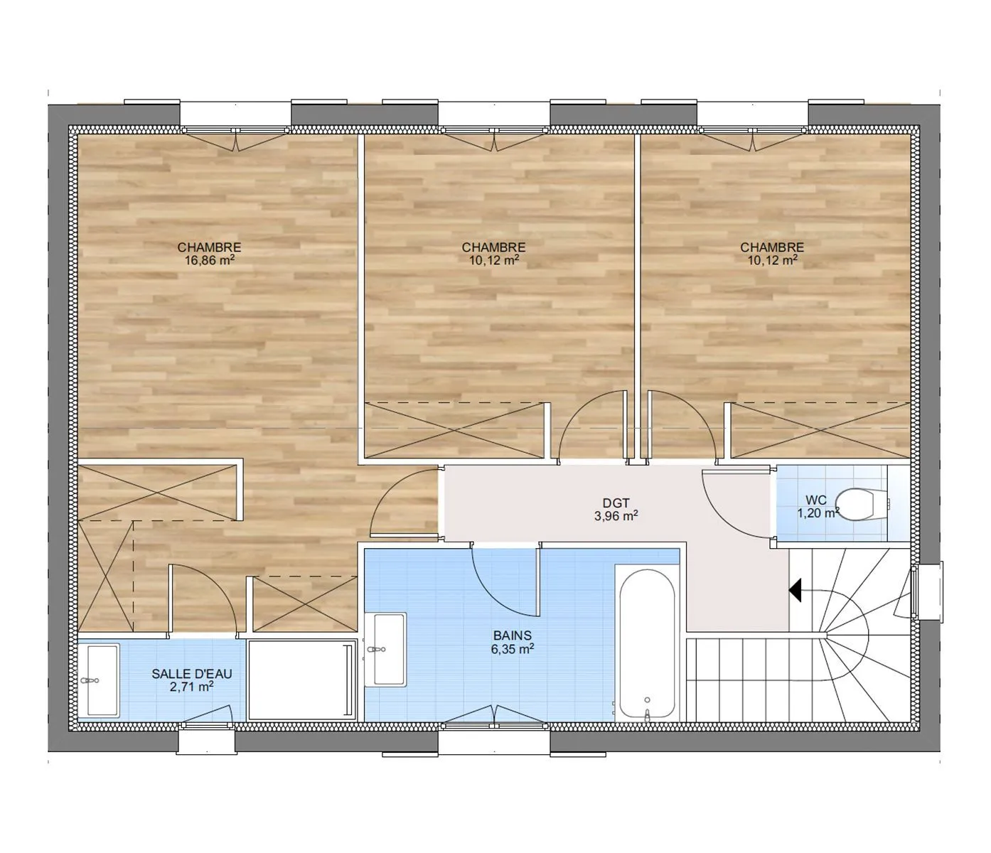 Maison neuve 105 m² à Pierrevert (04860)