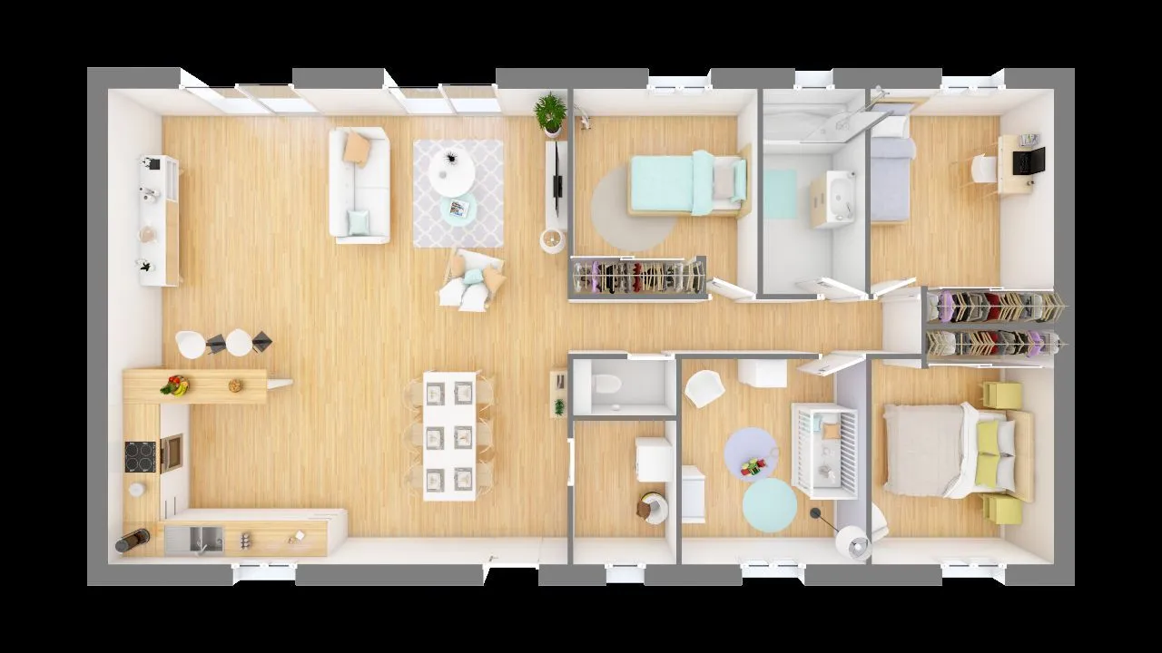 Maison neuve 115 m² à Aubagne (13400)