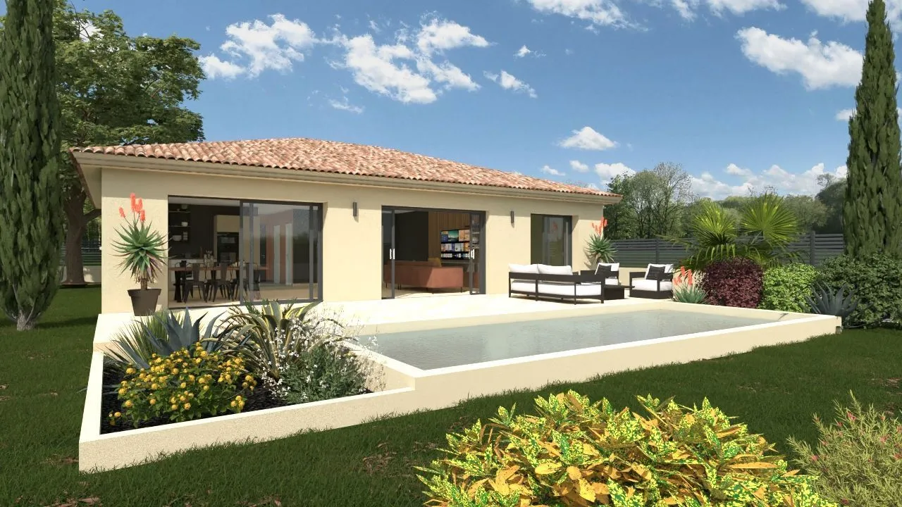 Maison neuve 105 m² à Puget-sur-Argens (83480)