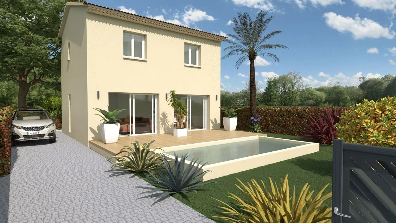 Maison neuve 85 m² au Luc (83340)