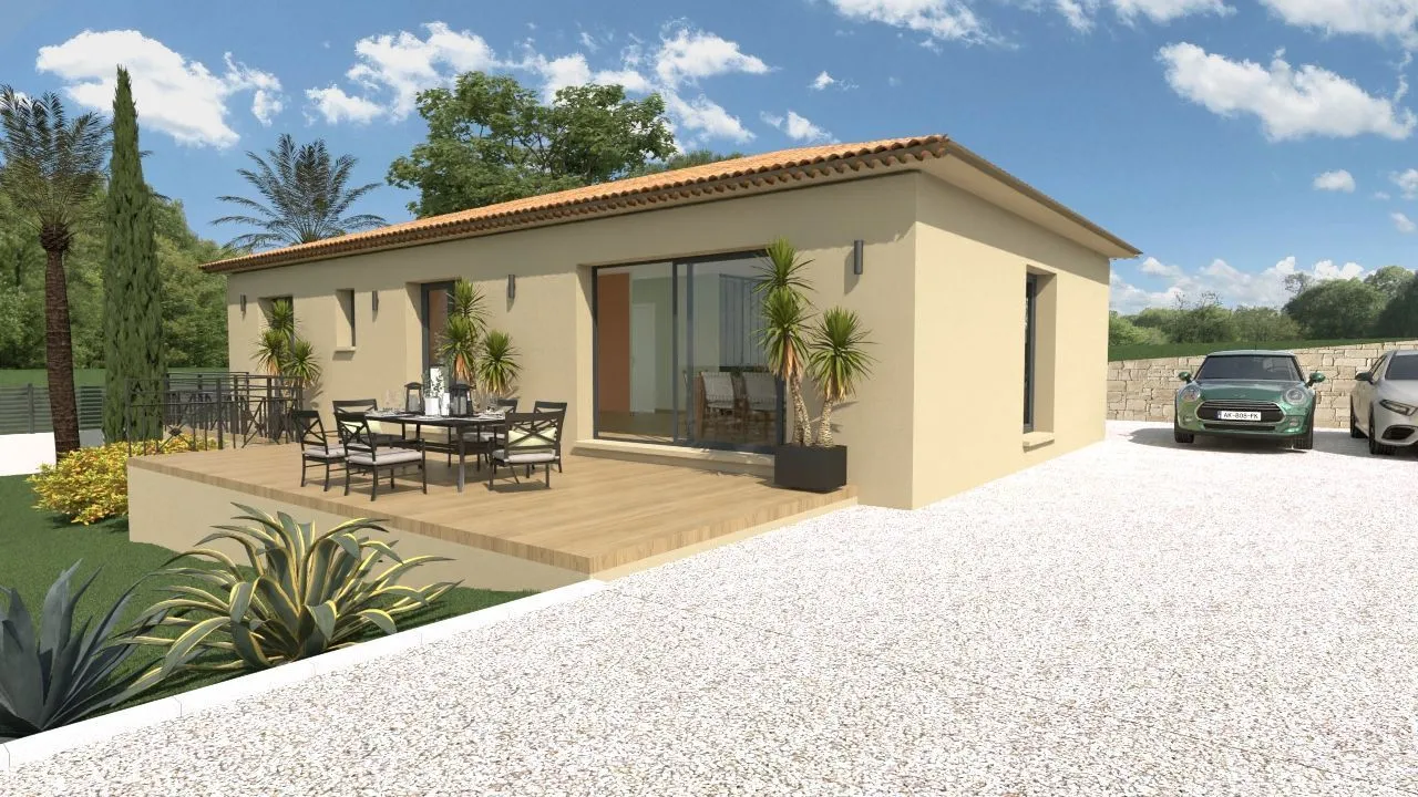 Maison neuve 97 m² à Roquebrune-sur-Argens (83520)