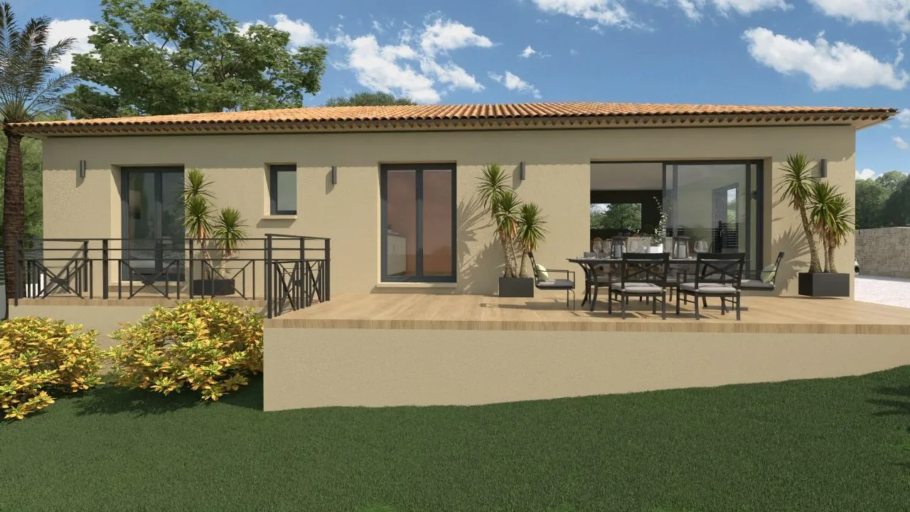 Maison neuve 97 m² à Roquebrune-sur-Argens (83520)