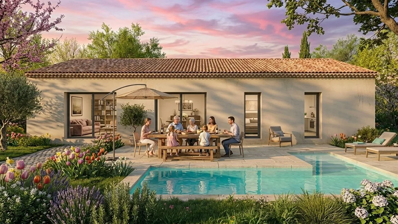 Maison neuve 115 m² à Carcès (83570)