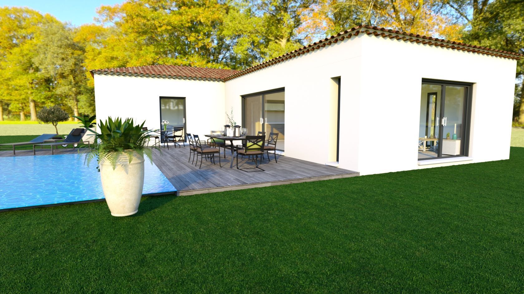 Terrain à bâtir 450 m² à Gonfaron (83590)