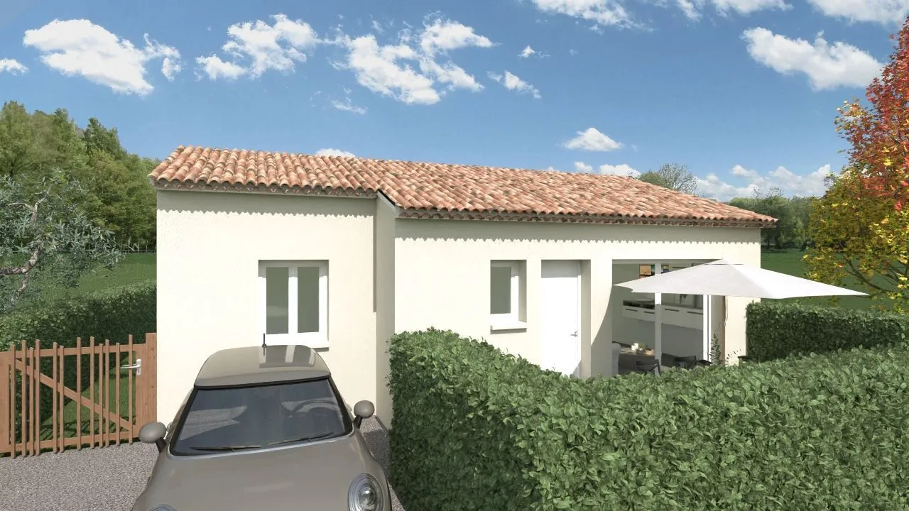 Maison neuve 58 m² à Pertuis (84120)