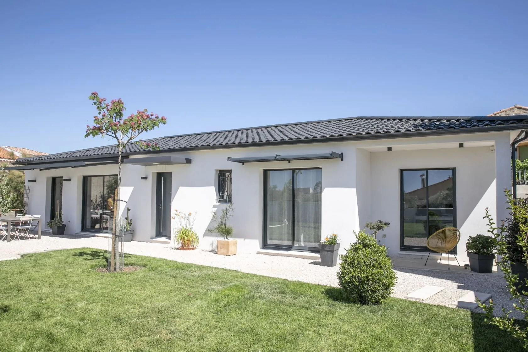 Maison neuve 110 m² à Sainte-Cécile-les-Vignes (84290)