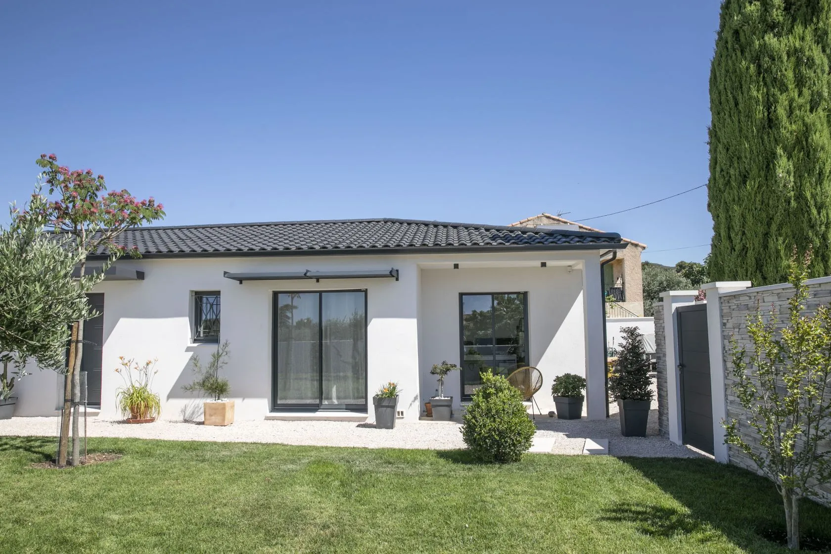 Maison neuve 110 m² à Sainte-Cécile-les-Vignes (84290)