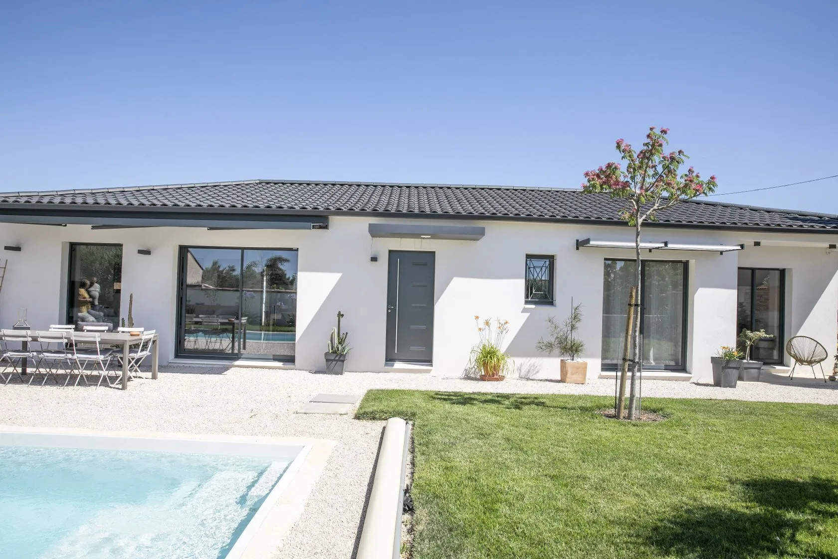 Maison neuve 110 m² à Sainte-Cécile-les-Vignes (84290)