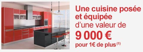 Une cuisine équipée avec votre maison chez Maisons Pierre