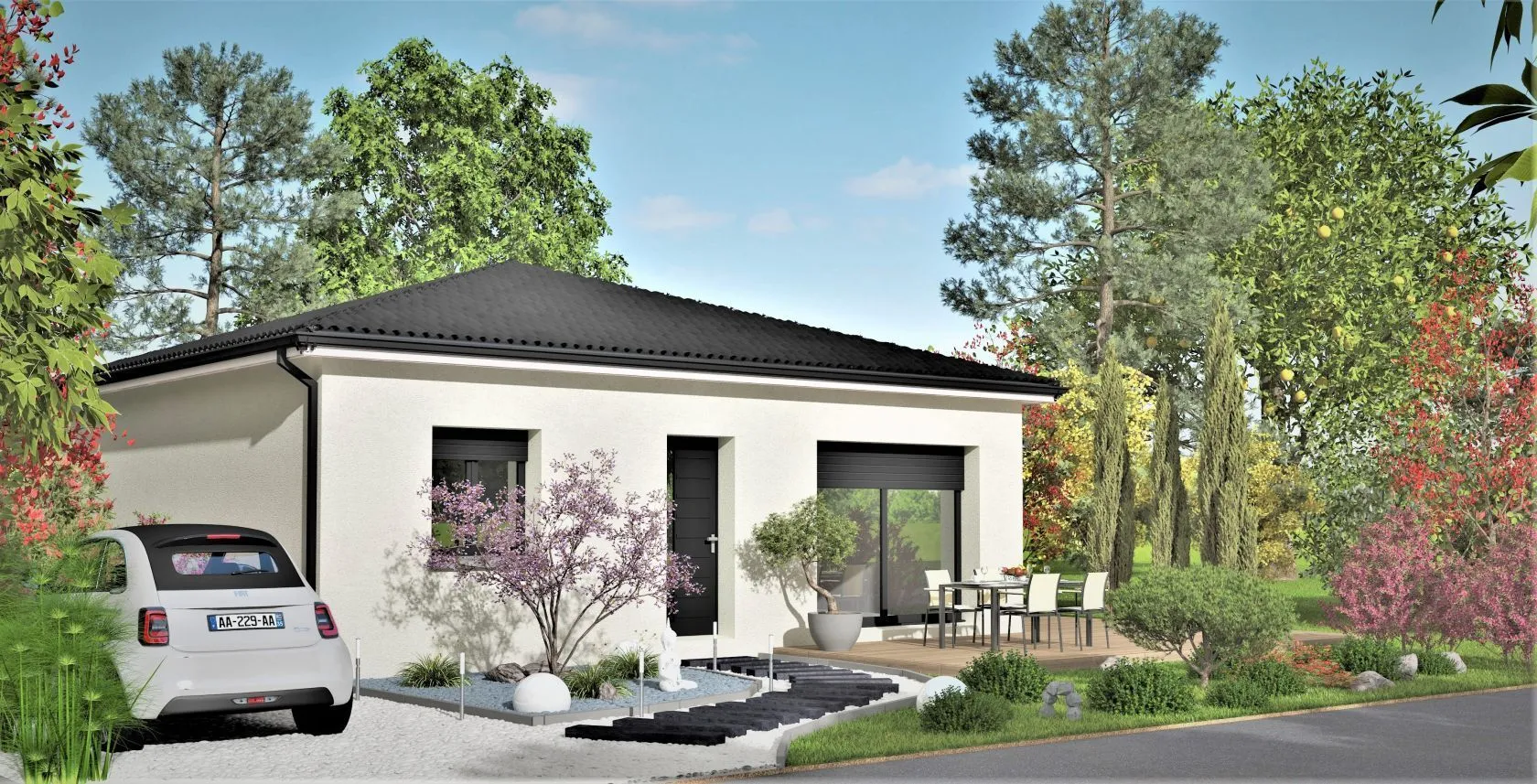 Maison neuve à Montsaunès