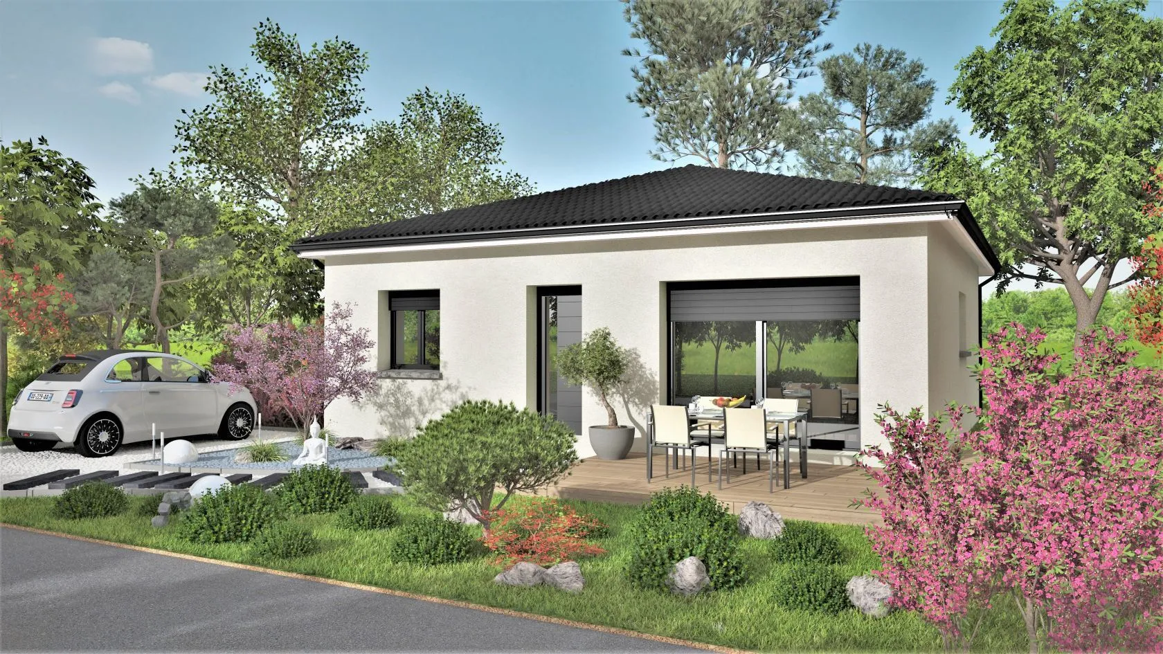 Maison neuve 70 m² à Dieupentale (82170)